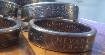Coin Rings From Whispering Bees